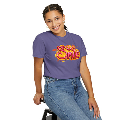Smile Unisex Garment-Dyed T-shirt