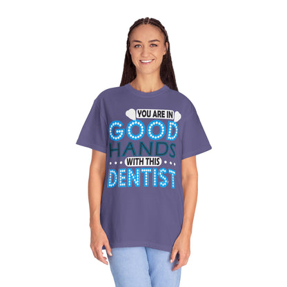 You Are Good With This Dentist Oral Hygiene Toothbrush Root Canal Cavity Trendy Tee Tooth Extraction Unisex Heavy Cotton T-Shirt