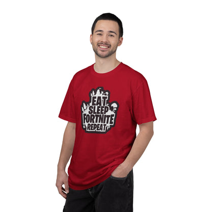 Eat Sleep Fortnite Battle Royale Squad Gameplay Passion Tee Solo Missions Social Gaming Unisex Heavy Cotton T-Shirt