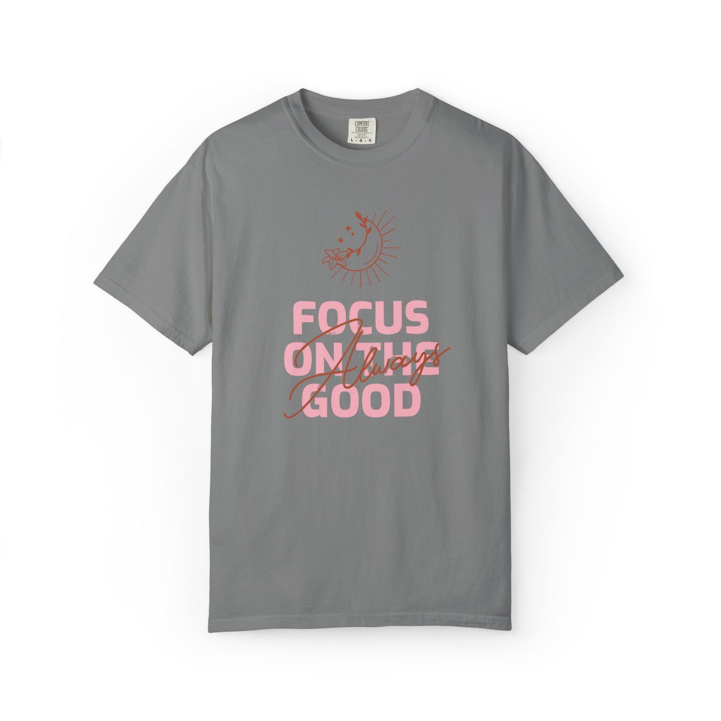 Focus on Good Trendy Tee Travel Addict Exploring Adventurous Tour Lover Tourist Journey Unisex Heavy Cotton T-Shirt