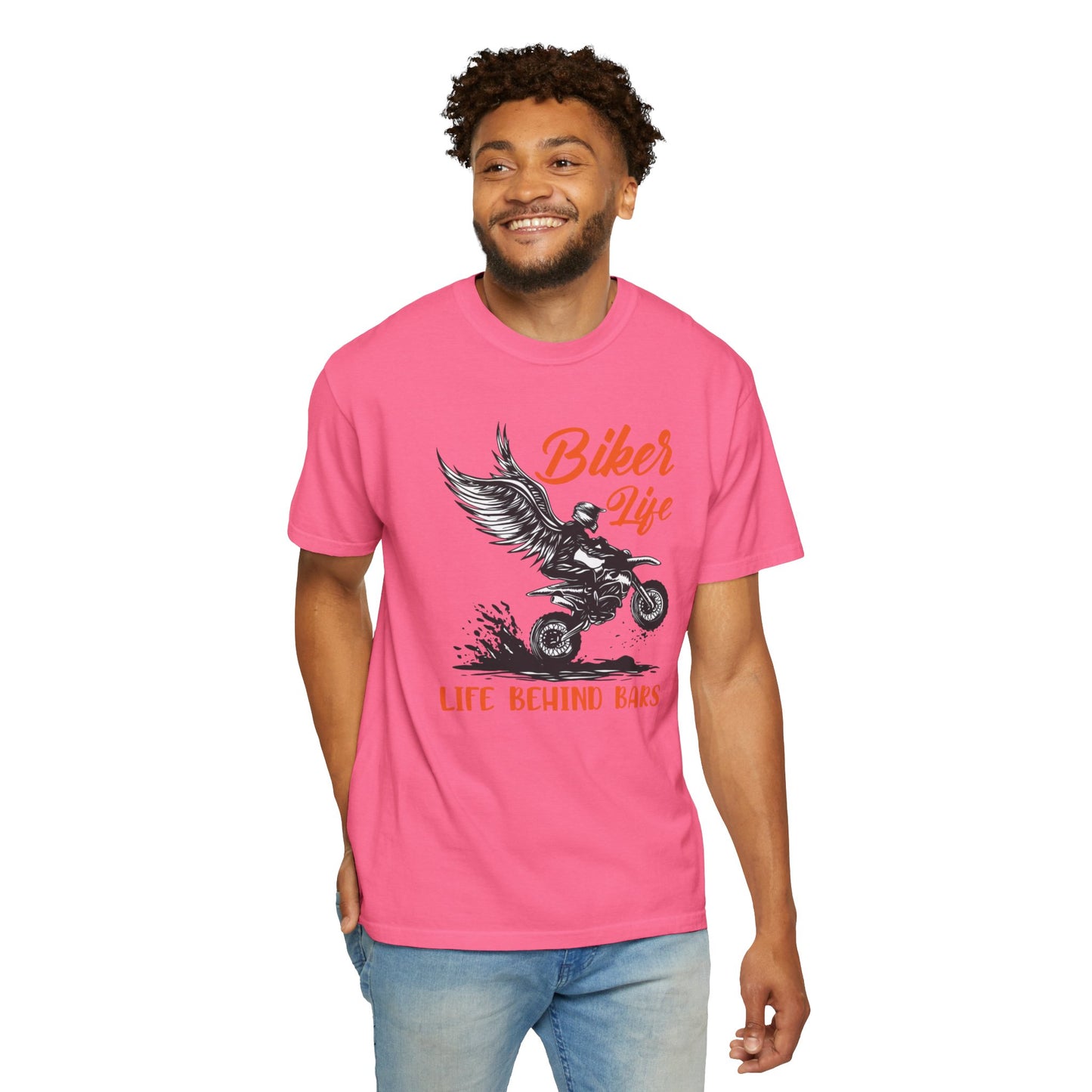 Thriller Live Behind Bars Secret Of Life Journey Over Destination Two Wheeled Adventures Unisex Heavy Cotton T-Shirt