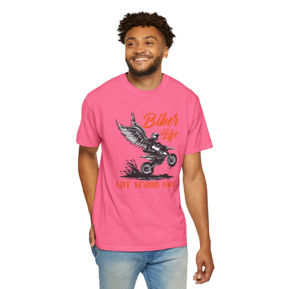 Thriller Live Behind Bars Secret Of Life Journey Over Destination Two Wheeled Adventures Unisex Heavy Cotton T-Shirt