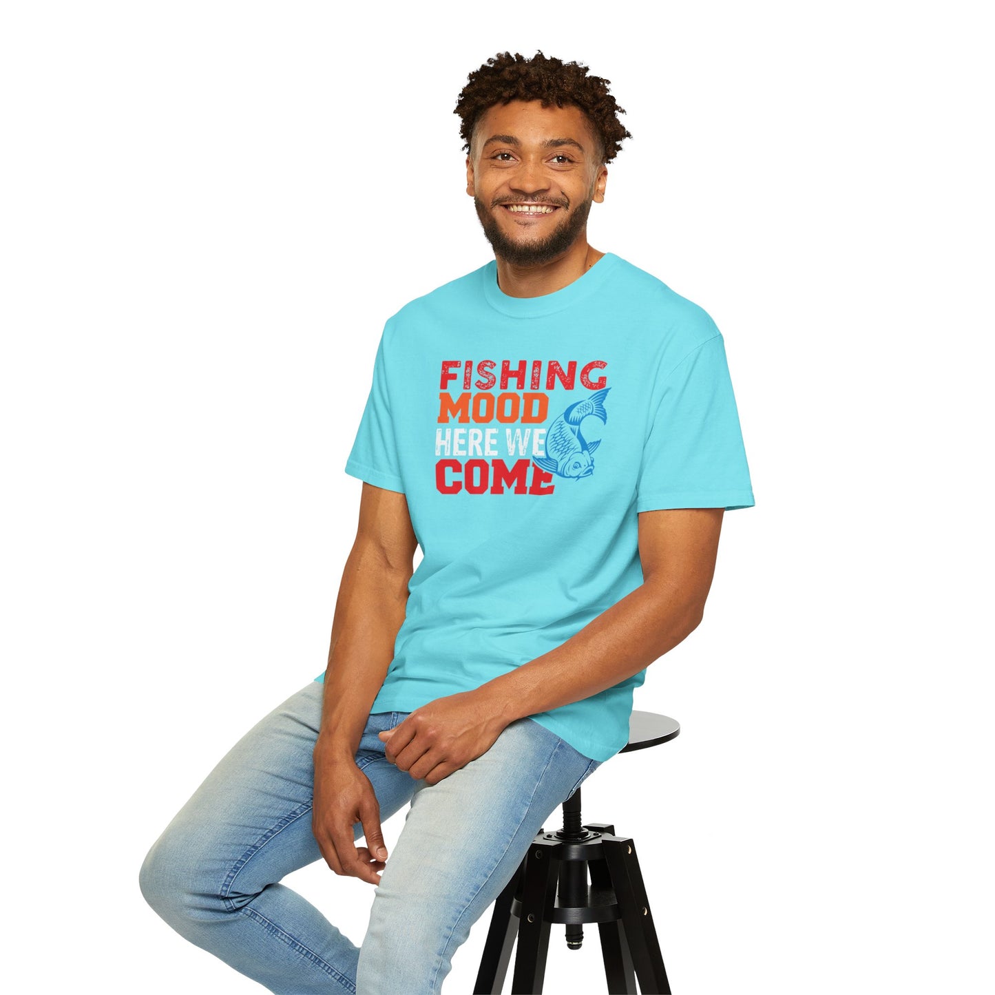 Fishing Mood Fishing Gear Sarcastic Fisherman Fishing Tee Unisex Heavy Cotton T-Shirt