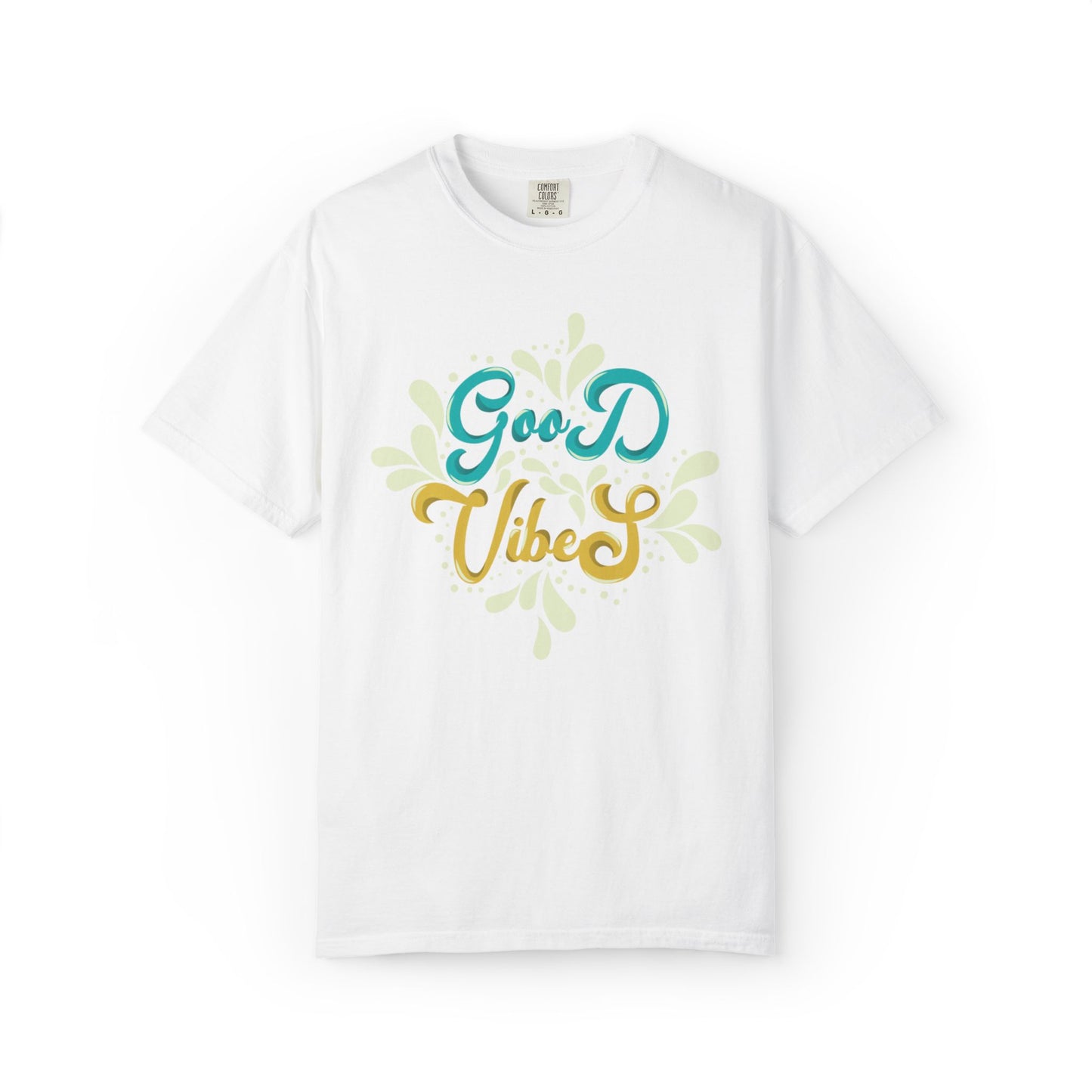 Good Vibes Motivational Tee Let Go Of Negativity Focus On Solutions Growth Mindset Unisex Heavy Cotton T-Shirt