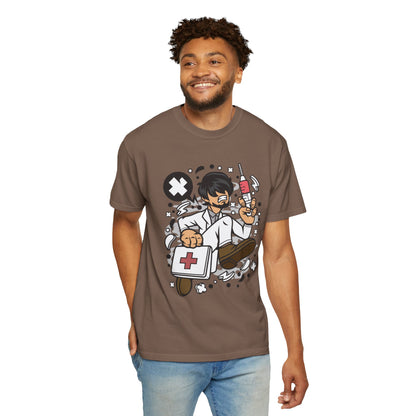 Doctor Superpower Medical Mastery Wellness Warriors Tee Medical Mentor Unisex Heavy Cotton T-Shirt