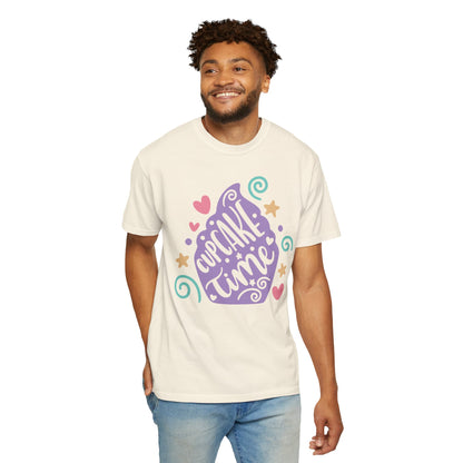 Cupcake Time Mysterious Flavors Tee Delicious Deception Stealthy Sweets Unisex Heavy Cotton T-Shirt
