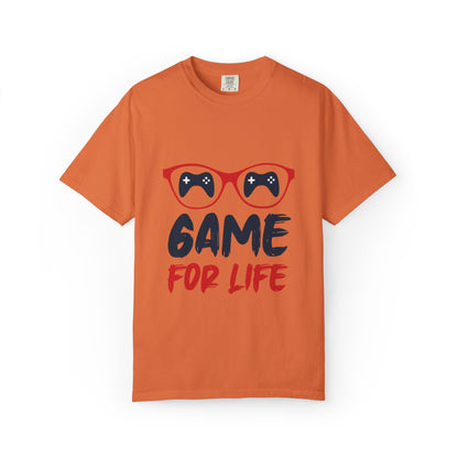 Game For Life Adventures Tee Player’s Journey Obsession Epic Battles Unisex Heavy Cotton T-Shirt