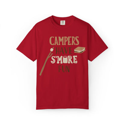 Campers Adventure Mountain Tee Belays Ropes Fun Activities Unisex Heavy Cotton T-Shirt