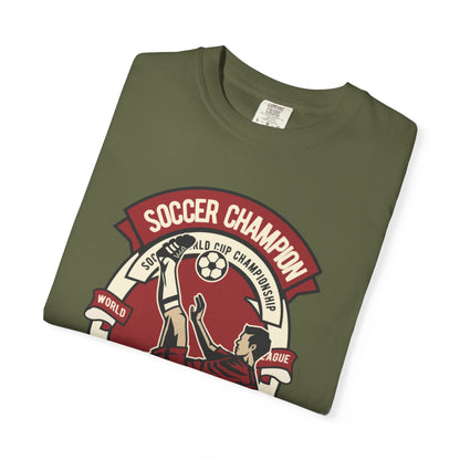 Soccer Champion Heartwarming Sweet Tee Charismatic Passion Unisex Heavy Cotton T-Shirt