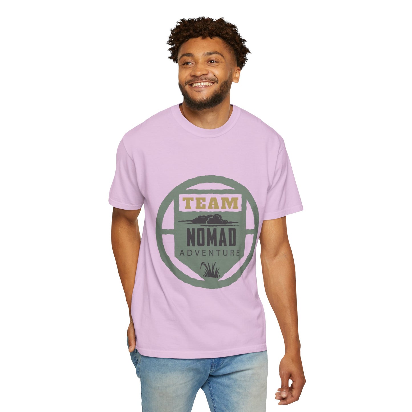 Team Nomad Constant Movement Discovery Freedom Adventure Enthusiasts Unisex Heavy Cotton T-Shirt