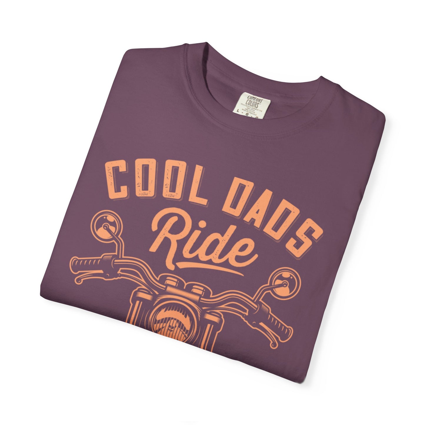 Funny Cool Dad Motorcycle Sporty Dad Sarcastic Pedal Power Dad Bike Lover Unisex Heavy Cotton T-Shirt