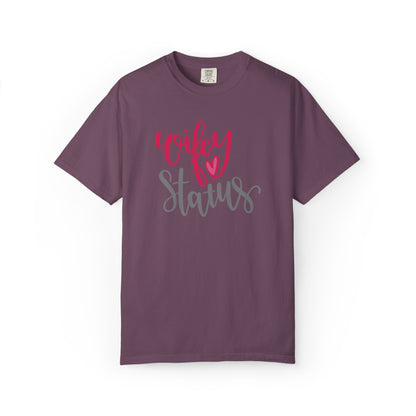 Wifey Status Loyal Tee Fun-loving Elegant Captivating Graceful Amazing Unisex Heavy Cotton T-Shirt