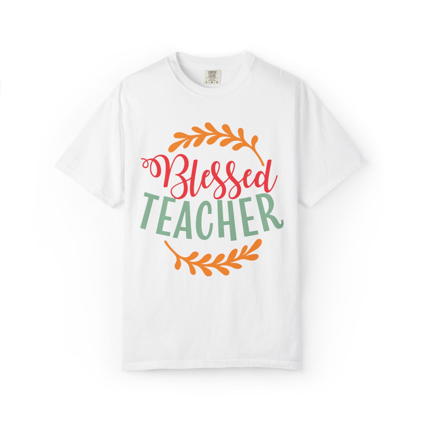Blessed Teacher Role Model Supportive Learning Positive Reinforcement Moral Values Unisex Heavy Cotton T-Shirt