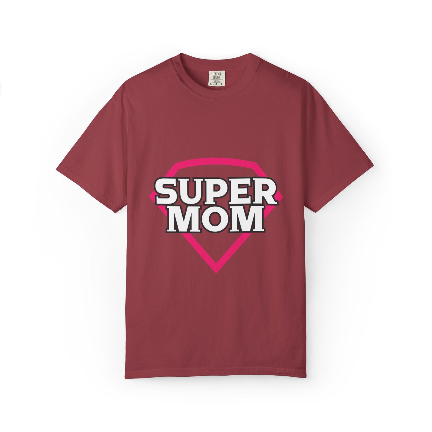 Cute Super Mom Motherhood Mama Love Master Multitasker Life Giver Wonder Woman Unisex Heavy Cotton T-Shirt
