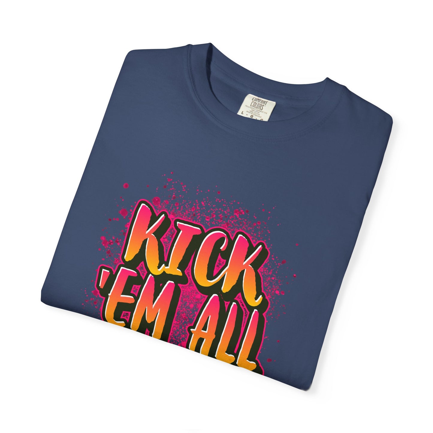 Kick Em All Unisex Heavy Cotton T-Shirt