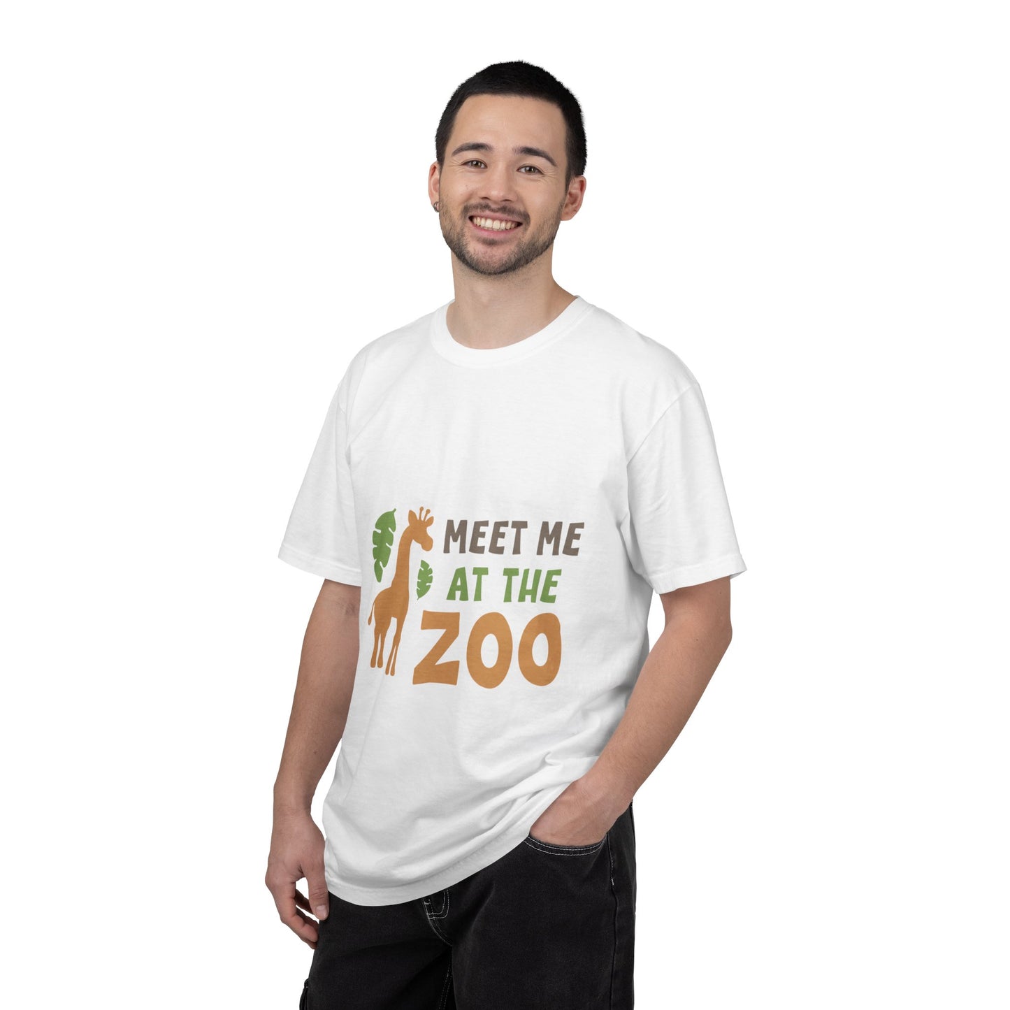 Meet Me At Zoo Wildlife Conservation Tee Animal Welfare Safari Aquarium Outreach Programs Unisex Heavy Cotton T-Shirt