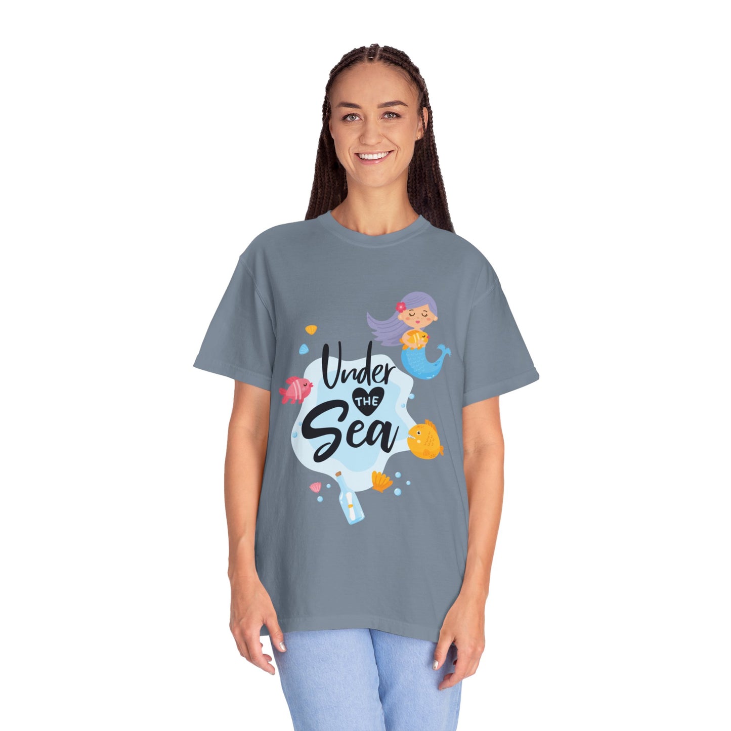 Under The Sea Oceanic Enchantment Tee Marine Life Wonders Unseen Depths Unisex Heavy Cotton T-Shirt