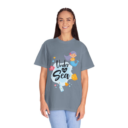 Under The Sea Oceanic Enchantment Tee Marine Life Wonders Unseen Depths Unisex Heavy Cotton T-Shirt
