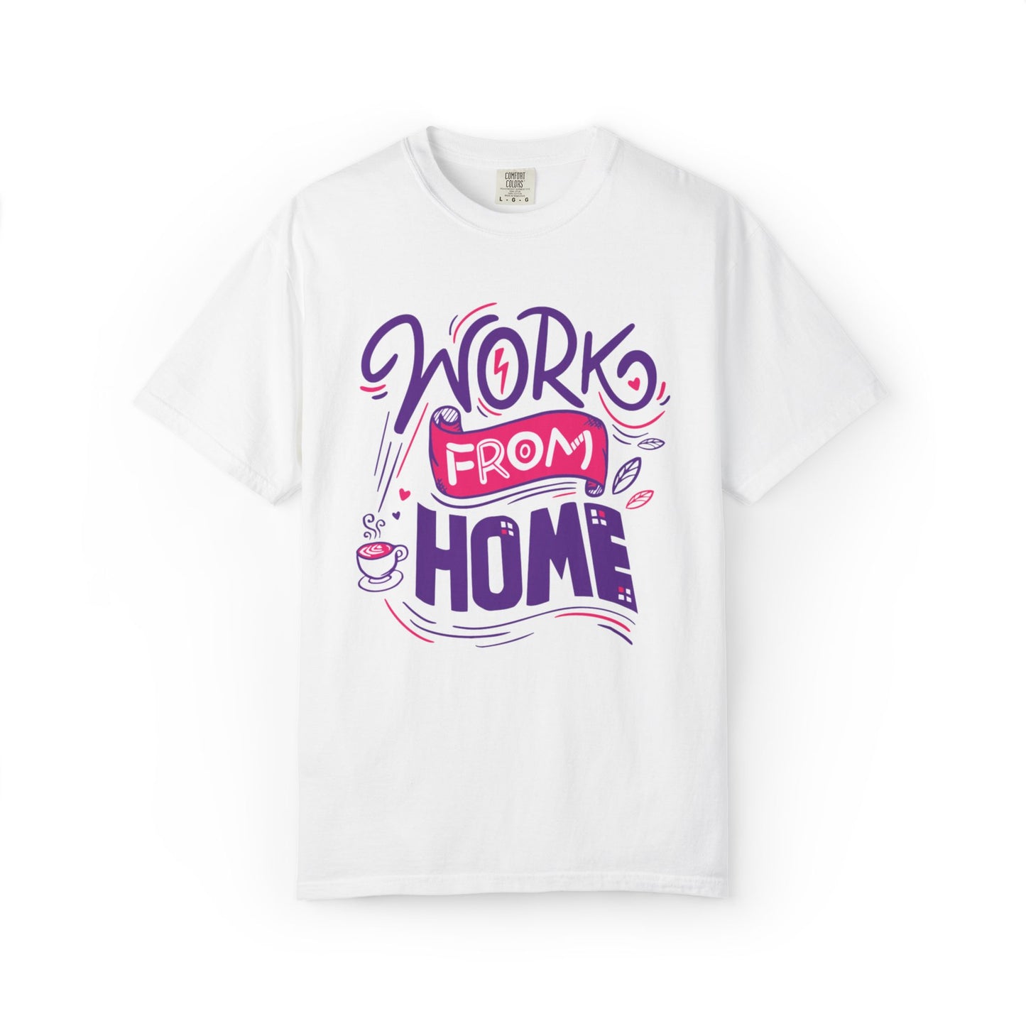 Work From Home Internet Connectivity Remote Work Benefits Virtual Meetings Tee Collaboration Tools Unisex Heavy Cotton T-Shirt