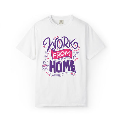 Work From Home Internet Connectivity Remote Work Benefits Virtual Meetings Tee Collaboration Tools Unisex Heavy Cotton T-Shirt