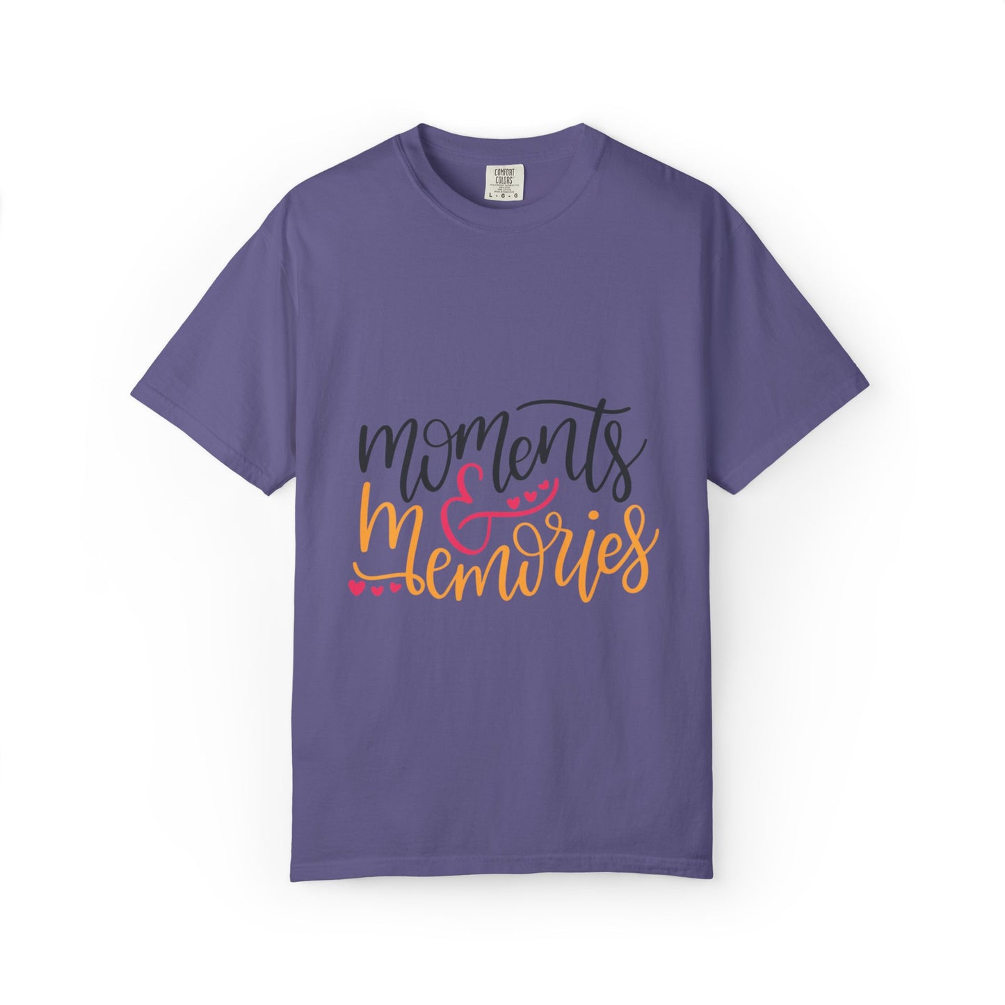 Moments & Memories Chapters Of Life Precious Moments Tee Recollections Meaningful Experiences Nostalgia  Unisex Heavy Cotton T-Shirt