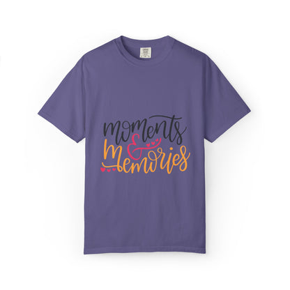 Moments & Memories Chapters Of Life Precious Moments Tee Recollections Meaningful Experiences Nostalgia  Unisex Heavy Cotton T-Shirt