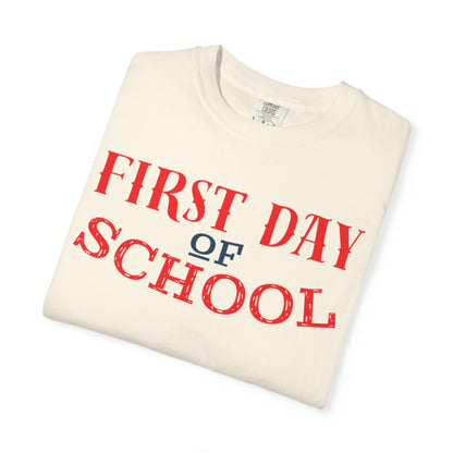 Funny First Day School Learning Legend Super Scholar Junior Geniuses Science Star Student’s Day Unisex Heavy Cotton T-Shirt