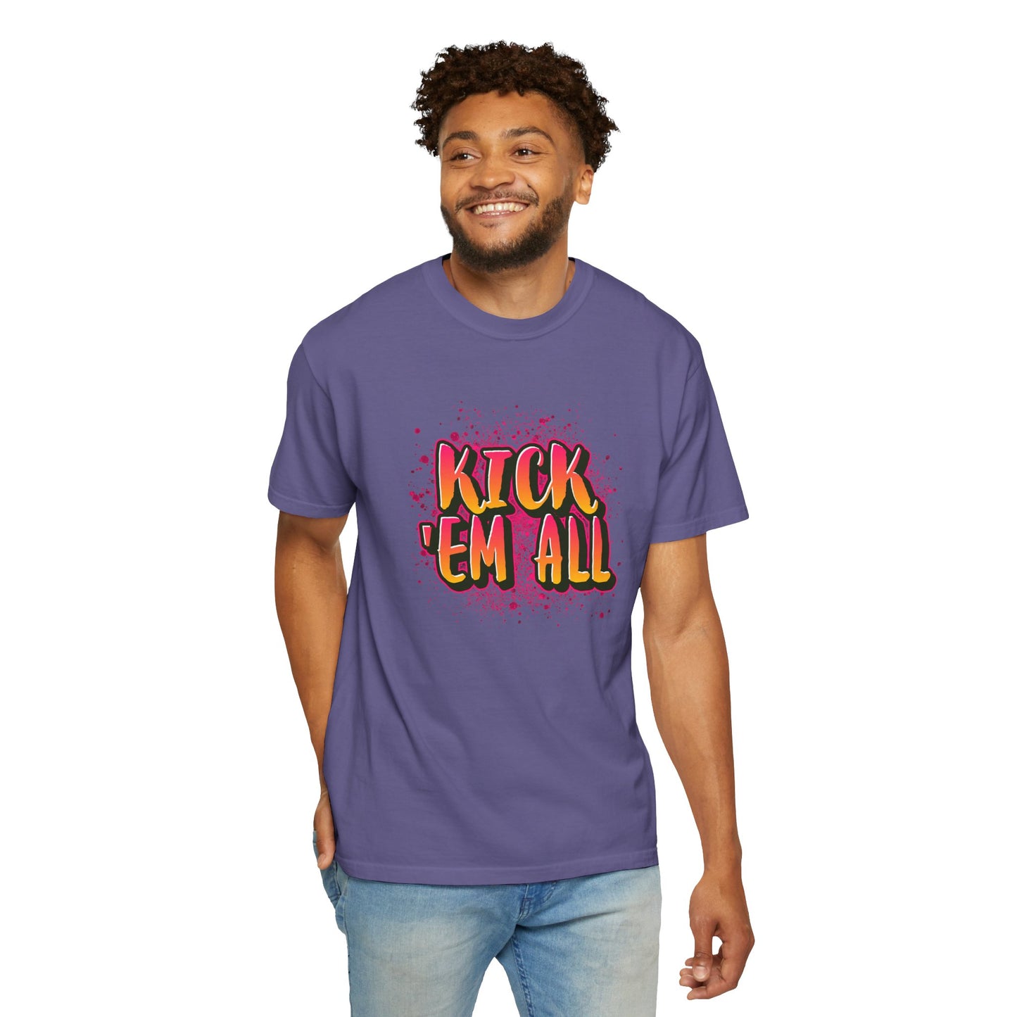 Kick Em All Unisex Heavy Cotton T-Shirt