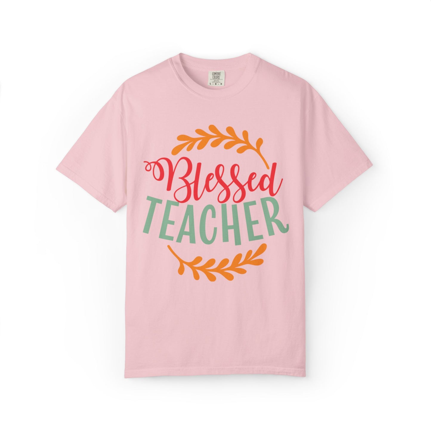 Blessed Teacher Role Model Supportive Learning Positive Reinforcement Moral Values Unisex Heavy Cotton T-Shirt