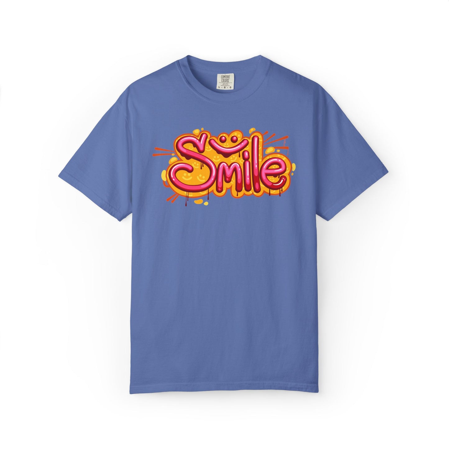 Smile Unisex Garment-Dyed T-shirt