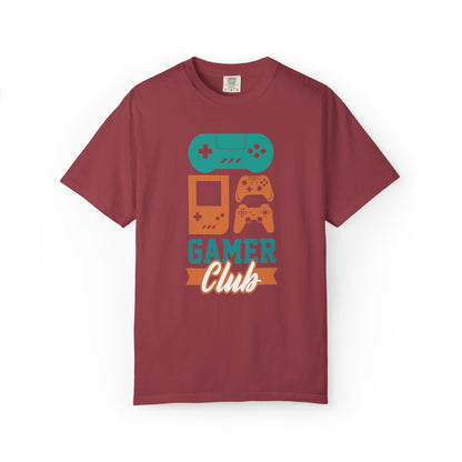 Funny Gamer Club Sarcastic Retro Gaming Gaming Consoles Gaming Community Unisex Heavy Cotton T-Shirt