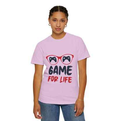Game For Life Adventures Tee Player’s Journey Obsession Epic Battles Unisex Heavy Cotton T-Shirt