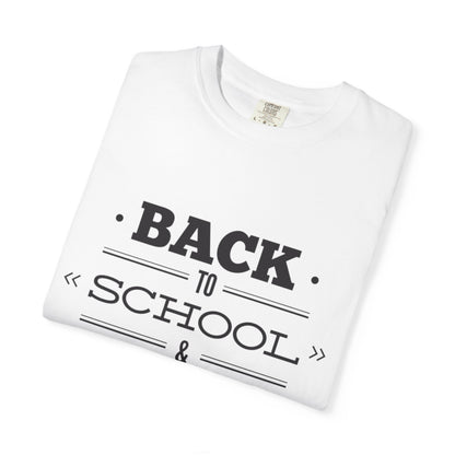 Funny Back To School Looking Cool New Beginning Educational Journey New Classroom Backpack Notebooks Unisex Heavy Cotton T-Shirt