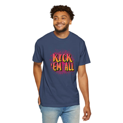 Kick Em All Unisex Heavy Cotton T-Shirt