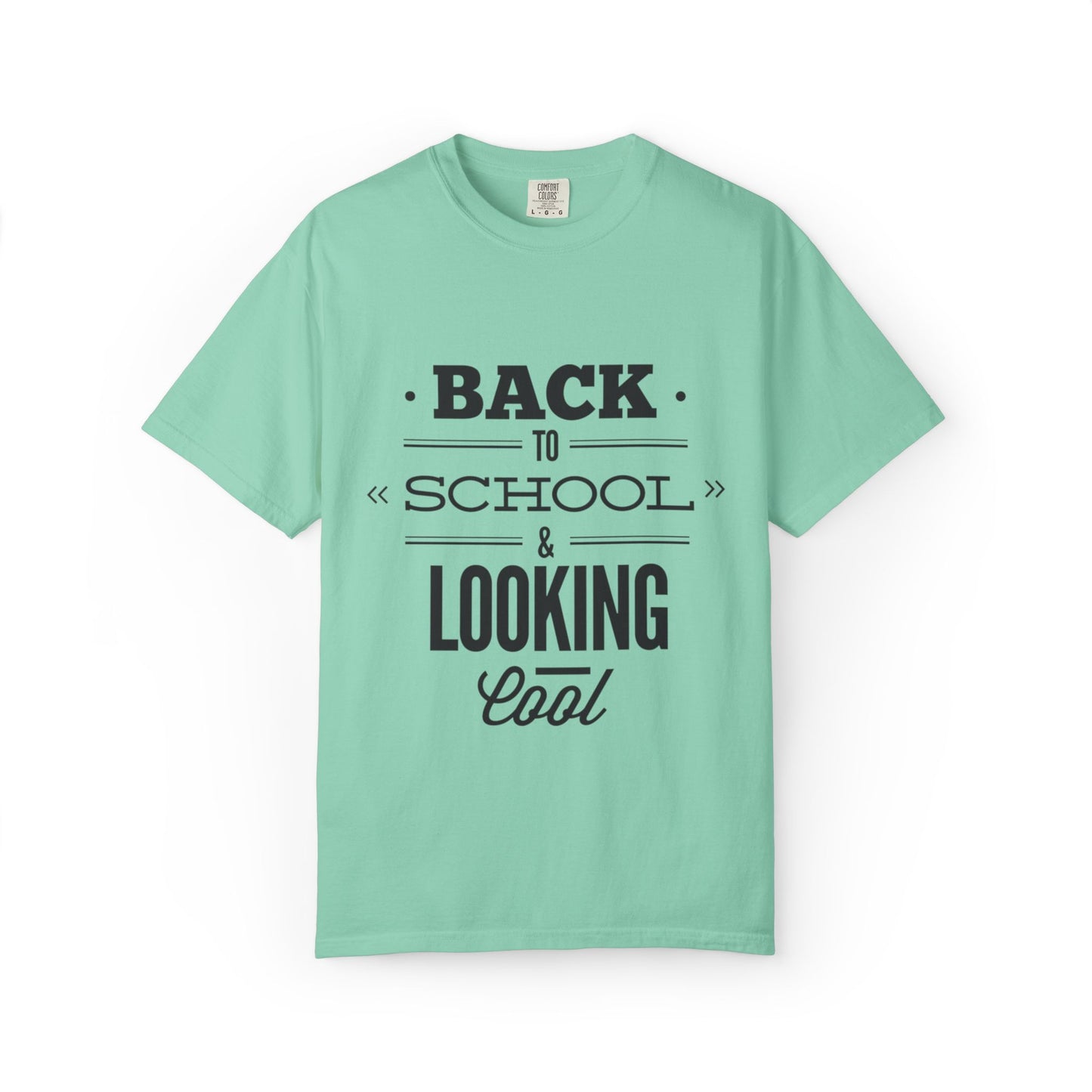 Funny Back To School Looking Cool New Beginning Educational Journey New Classroom Backpack Notebooks Unisex Heavy Cotton T-Shirt
