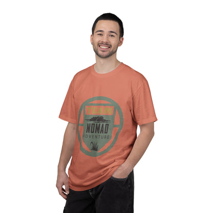 Team Nomad Constant Movement Discovery Freedom Adventure Enthusiasts Unisex Heavy Cotton T-Shirt