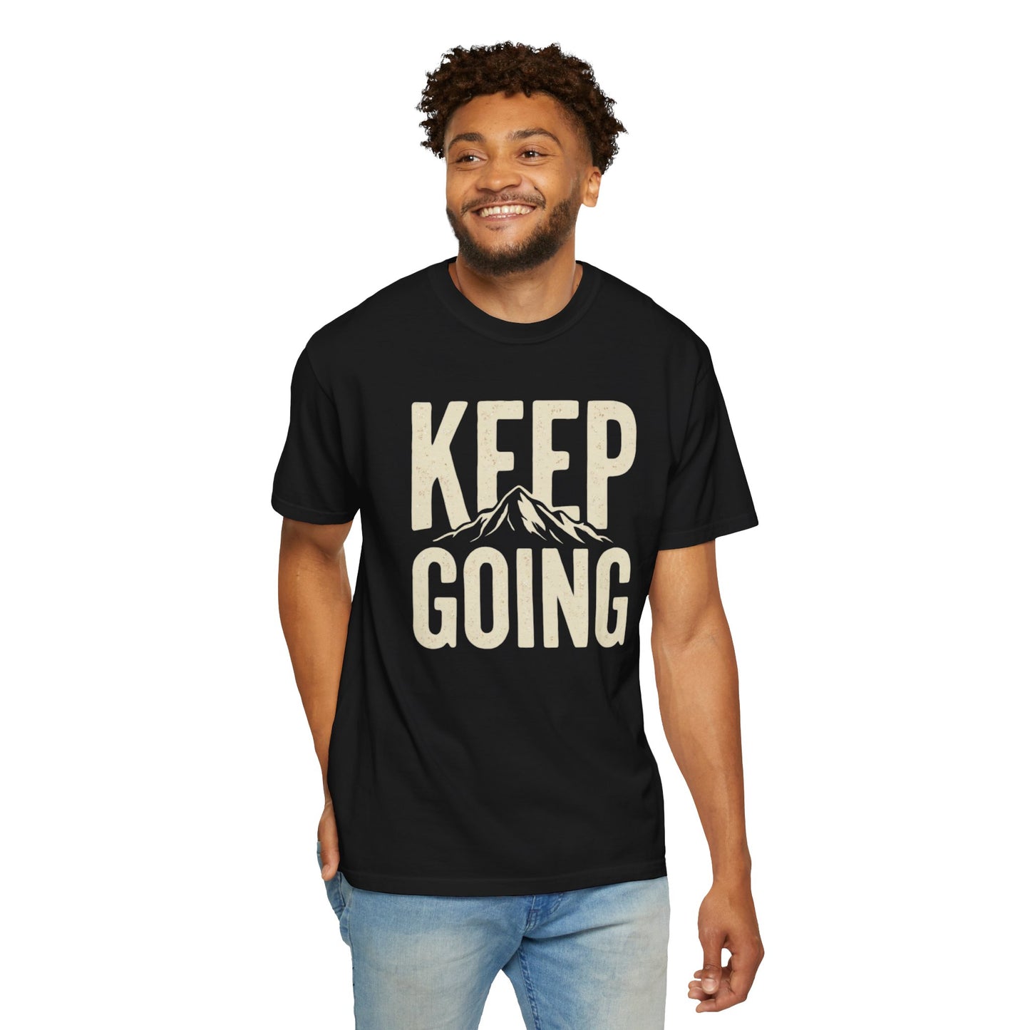 Keep Going - Unisex Garment-Dyed T-shirt