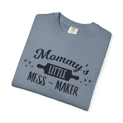 Mommy’s Little Mess-Maker Motherhood Loves Supermom Life Giver Wonder Woman Trendy Tee Unconditional Love Toddler Unisex Heavy Cotton T-Shirt