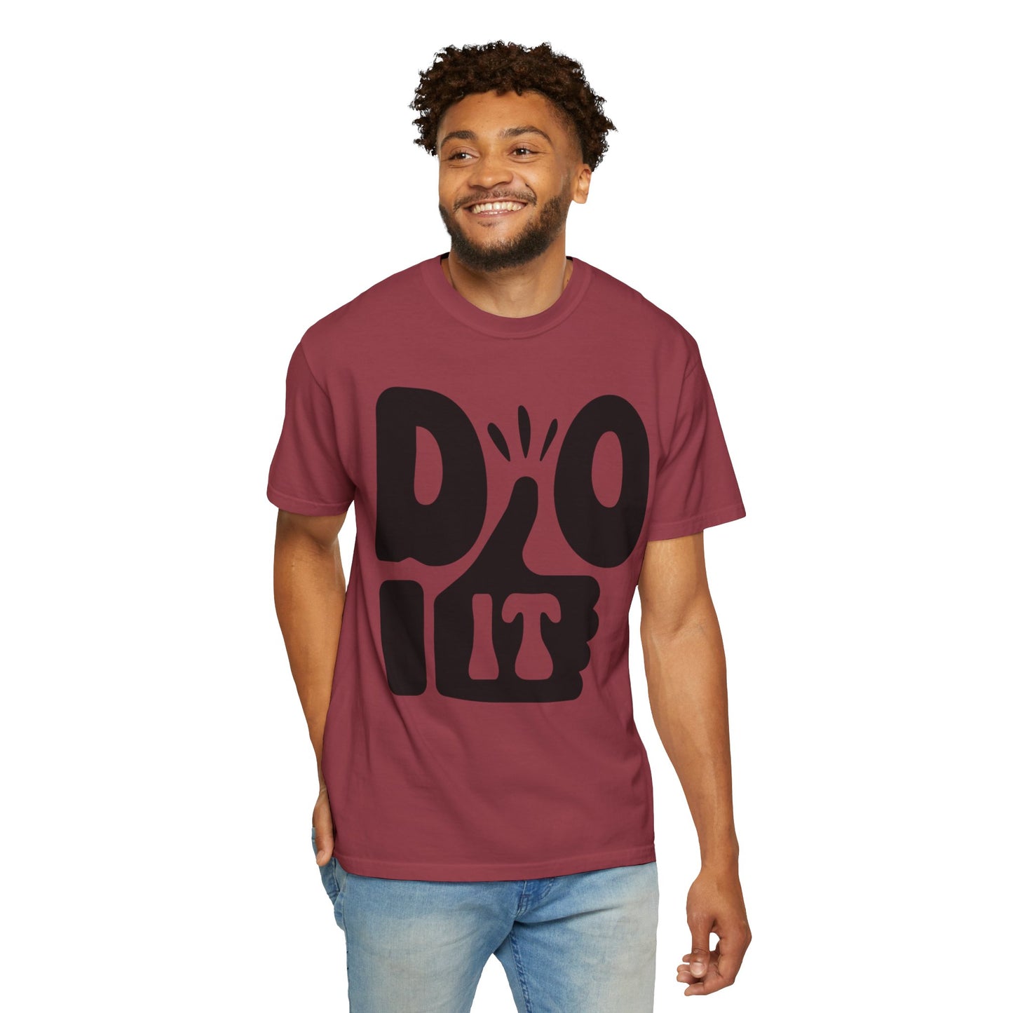 Do It Finding Peace Trendy Tee Overcoming Challenges Stay Positive Trust The Process Unisex Heavy Cotton T-Shirt