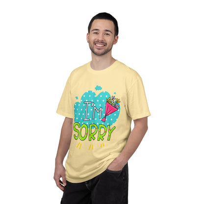 I Am Sorry Emotional Bond Tee Relationship Self Confidence Self Love Forever Support Unisex Heavy Cotton T-Shirt