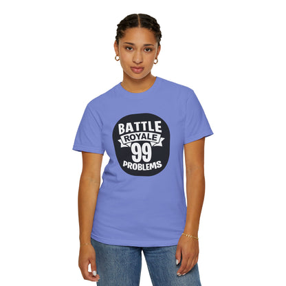 Battle Royal Multiplayer Madness Tee Thrilling Elimination High-Stakes Combat Unisex Heavy Cotton T-Shirt