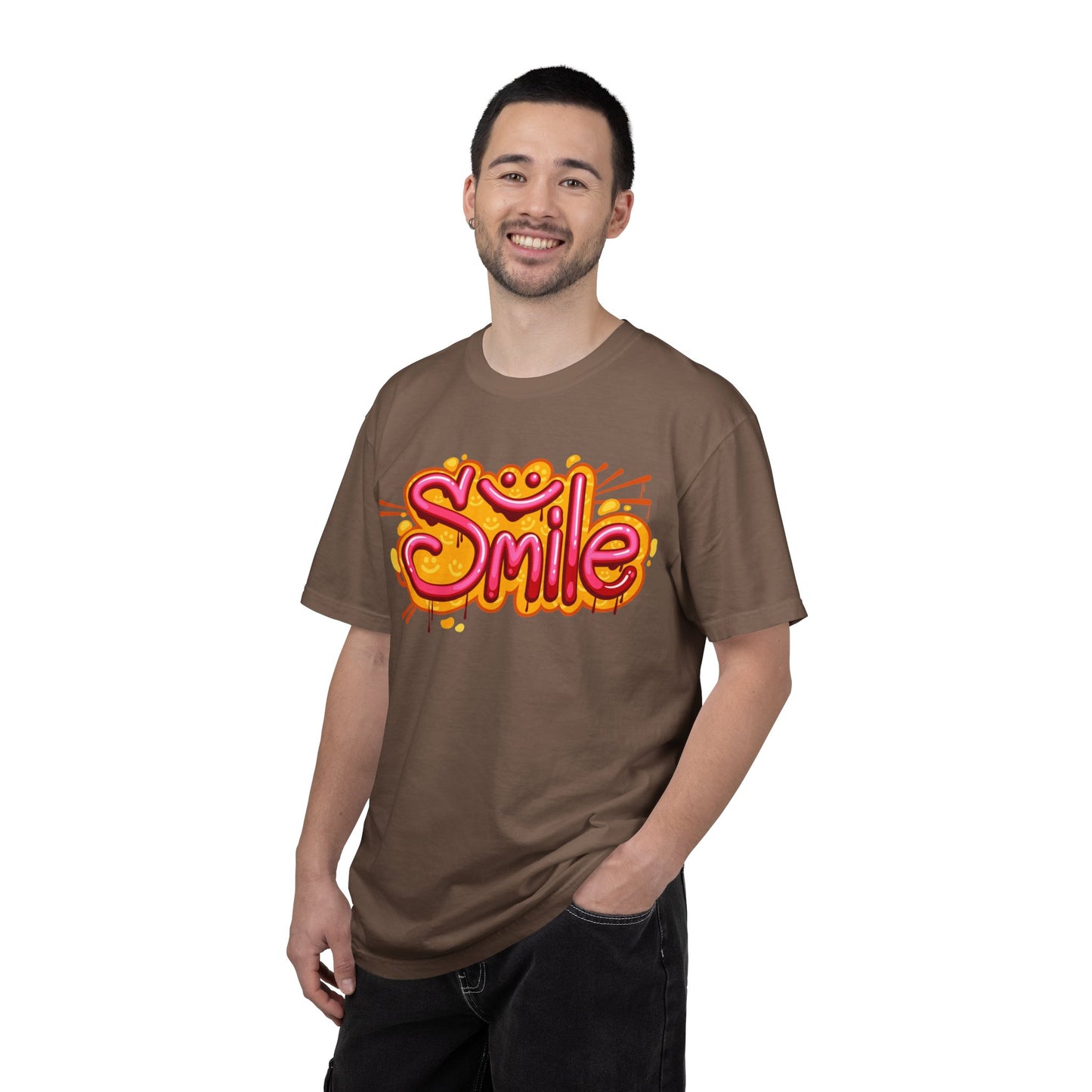 Smile Unisex Garment-Dyed T-shirt