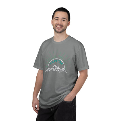 Funny Explore Mountain Adventure Tee Sarcastic Alpine Discover Camping Forest Unisex Heavy Cotton T-Shirt