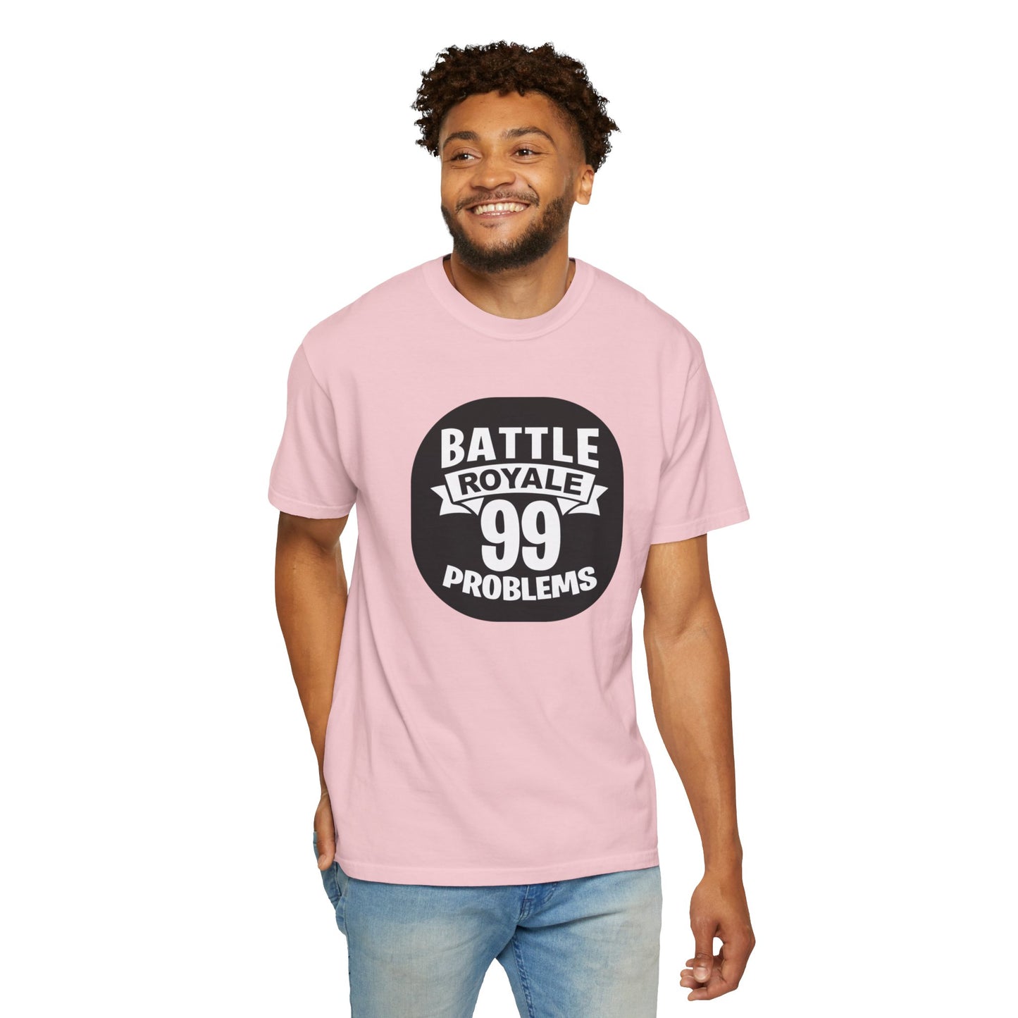 Battle Royal Multiplayer Madness Tee Thrilling Elimination High-Stakes Combat Unisex Heavy Cotton T-Shirt