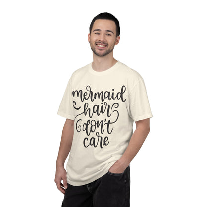 Mermaid Hair Don’t Care Heartwarming Lovely Tee Adorable Sweet Charismatic Underwater Beauty Ocean Guardians Unisex Heavy Cotton T-Shirt