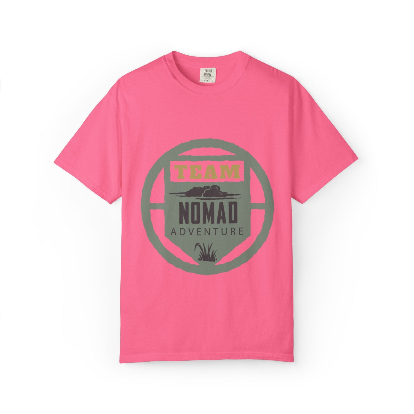 Team Nomad Constant Movement Discovery Freedom Adventure Enthusiasts Unisex Heavy Cotton T-Shirt