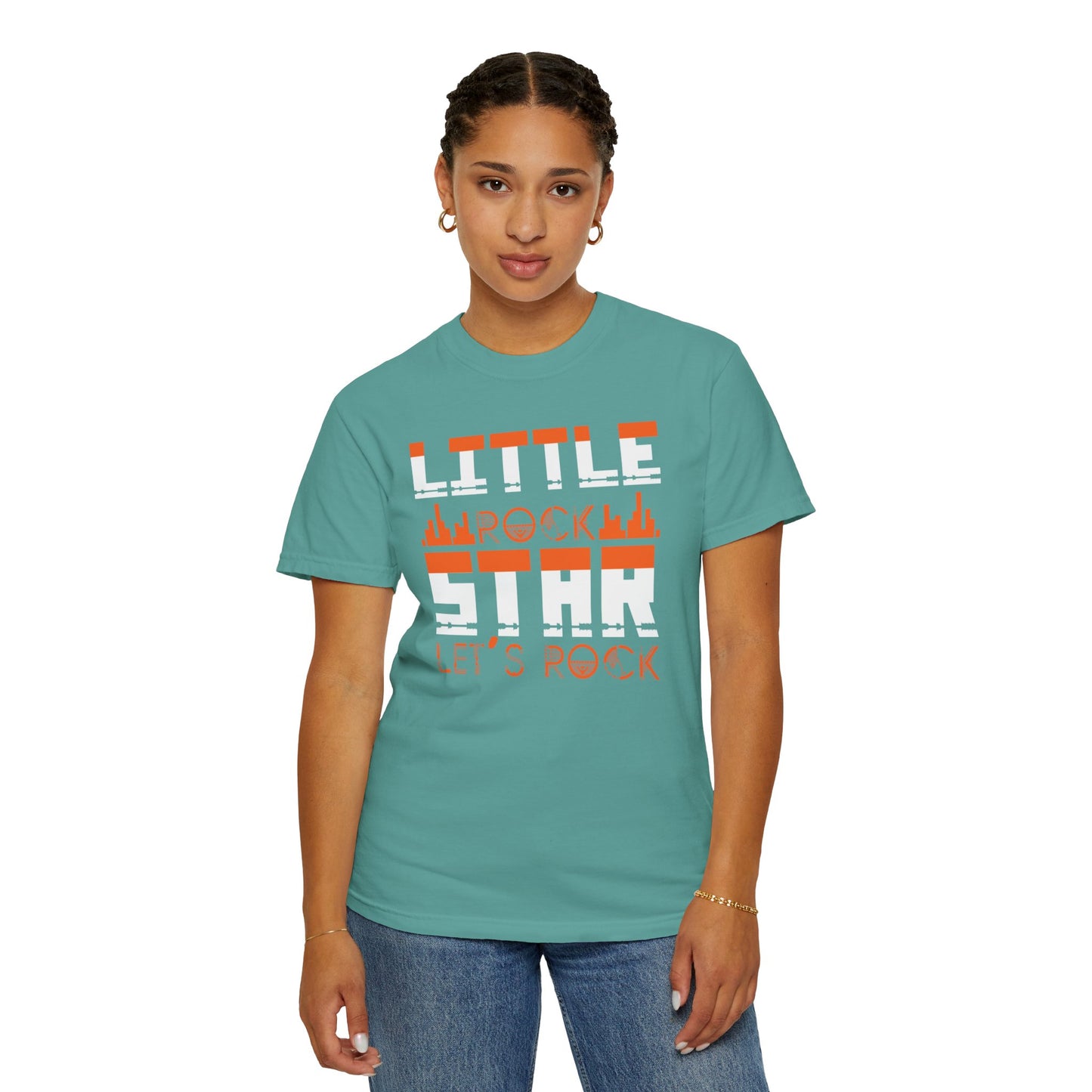 Thrilling Little Rock Star Born To Rock Rock And Roll Passion Rocker At Heart Rock Enthusiasm Unisex Heavy Cotton T-Shirt