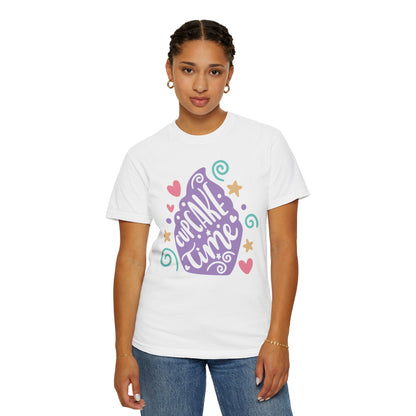 Cupcake Time Mysterious Flavors Tee Delicious Deception Stealthy Sweets Unisex Heavy Cotton T-Shirt
