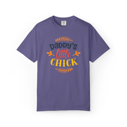 Daddy’s Little Chick Confidence Tee Elegance Charming Appealing Beauty Easter Celebration Unisex Heavy Cotton T-Shirt