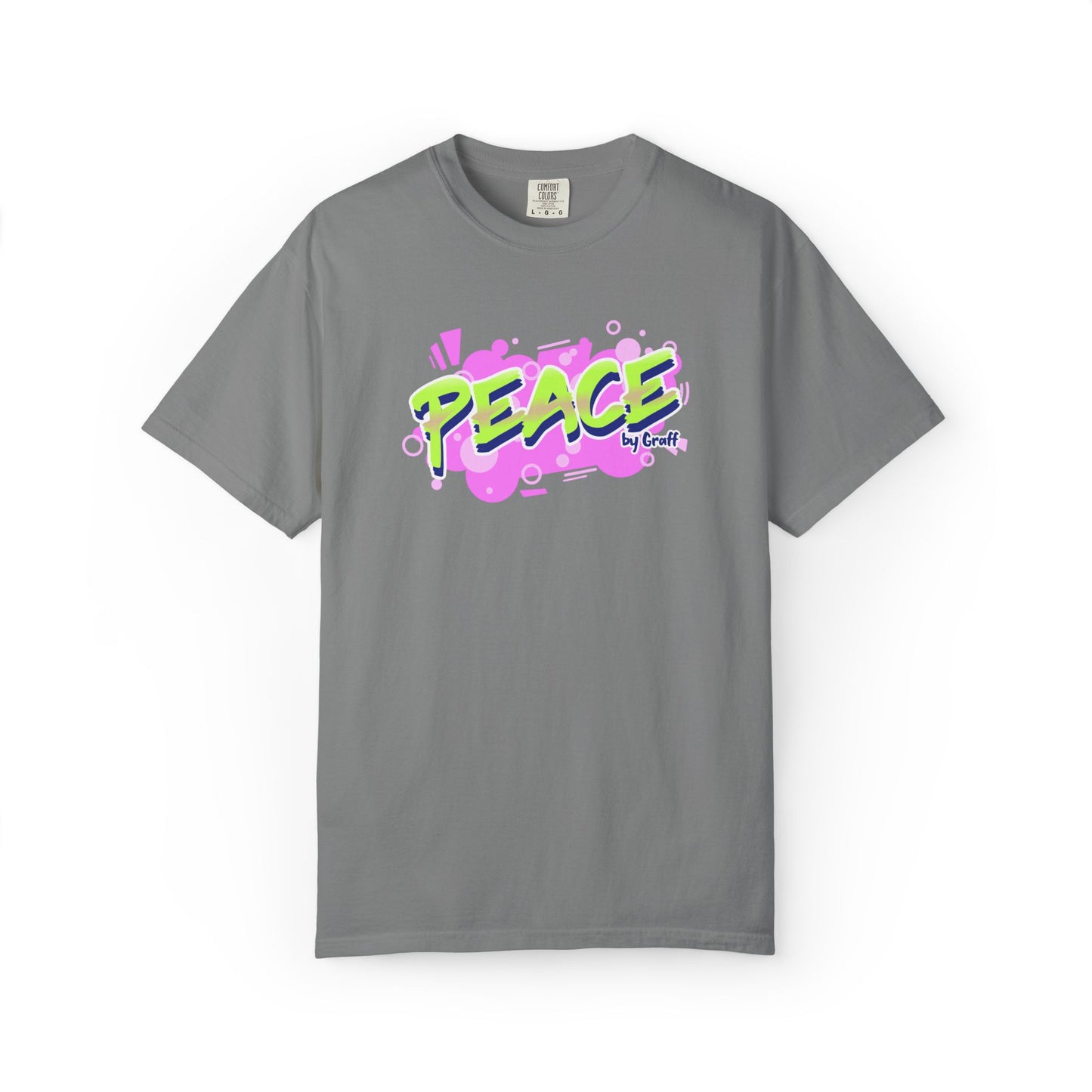 Graffiti Logo Maker Featuring Bubbly Graphics Unisex Heavy Cotton T-Shirt